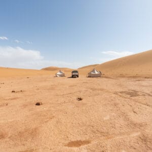reg and ergs - types of terrain in Sahara desert