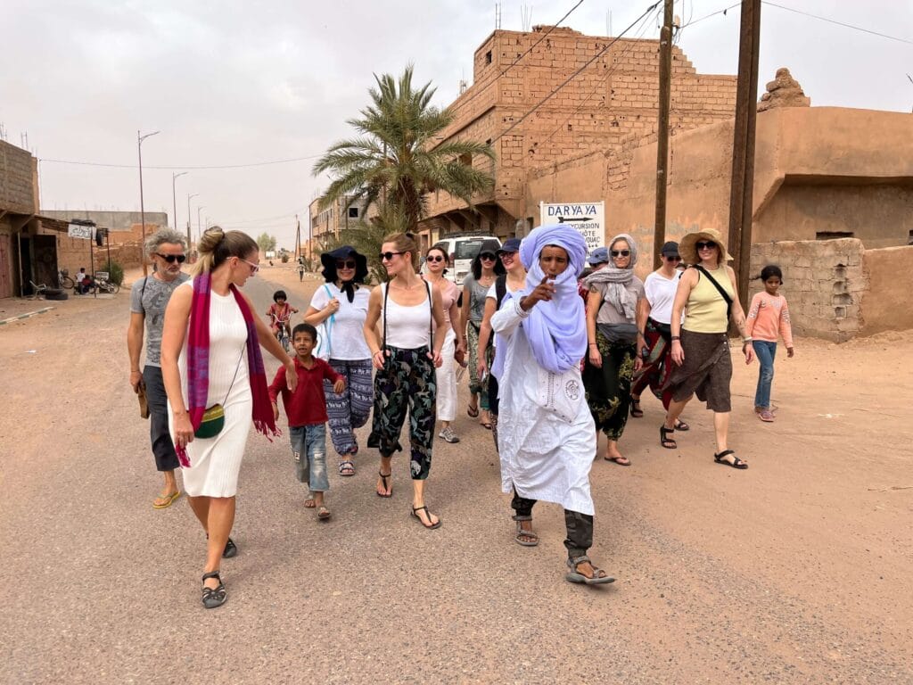Local walk around M’hamid