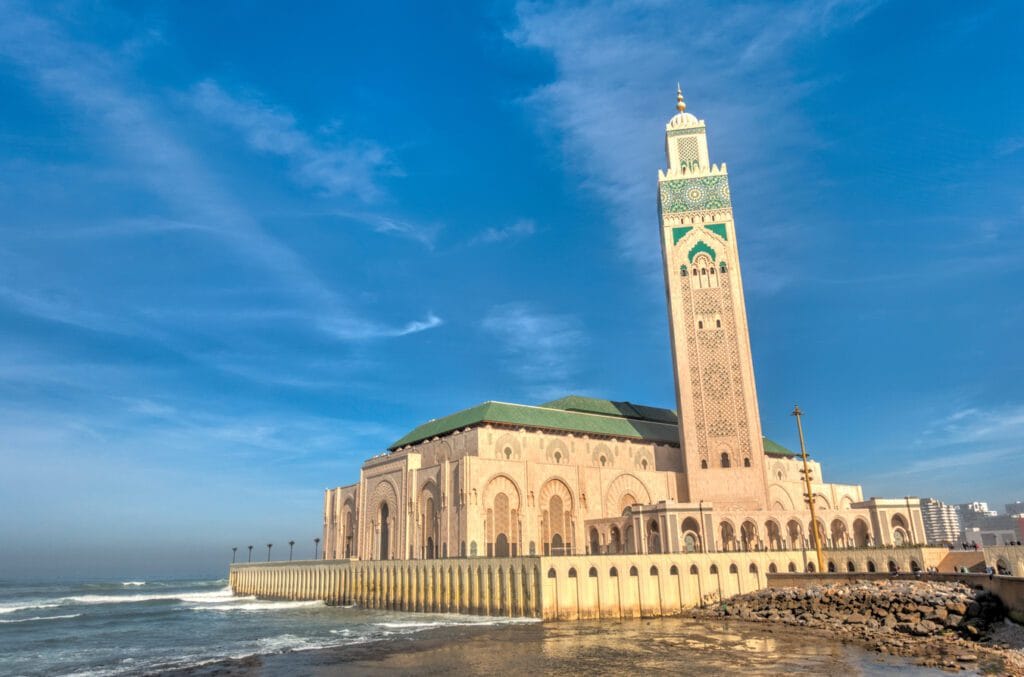 Northern Morocco 8-day tour — La Corniche seaside promenade in Casablanca