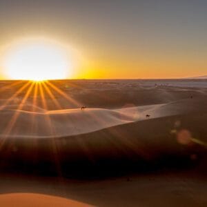 desert sunset