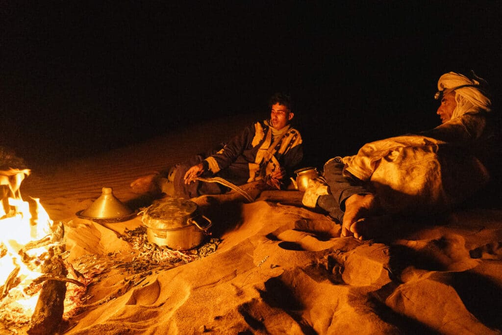 nomads by the fire