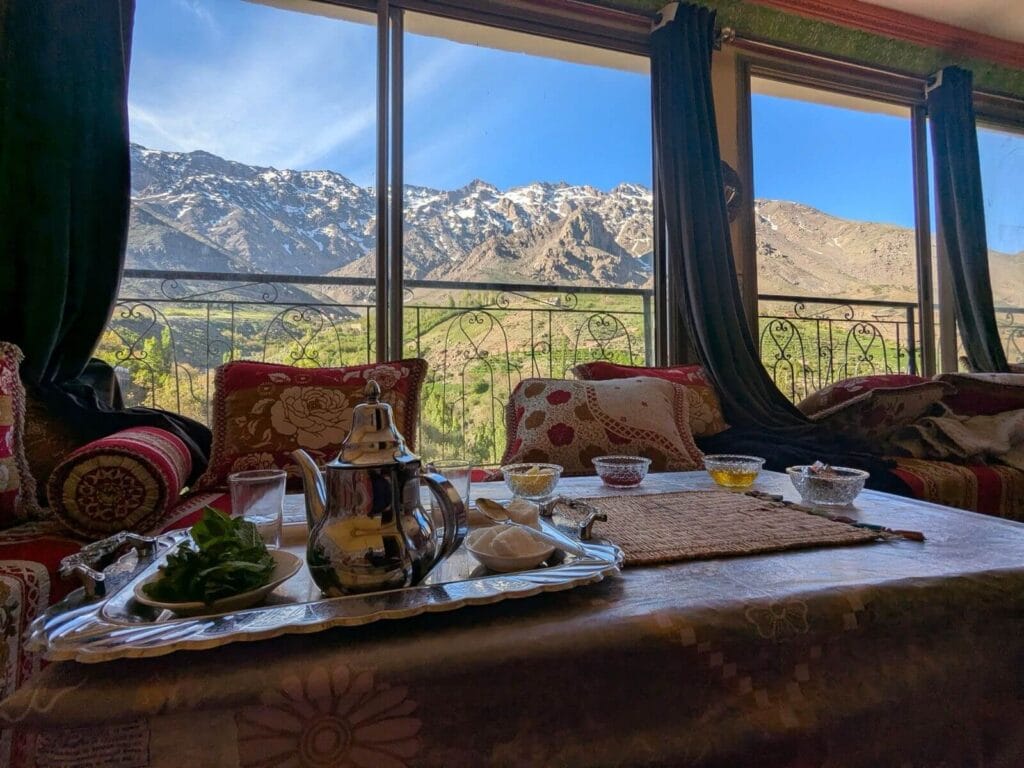 Mountain guesthouse in Morocco