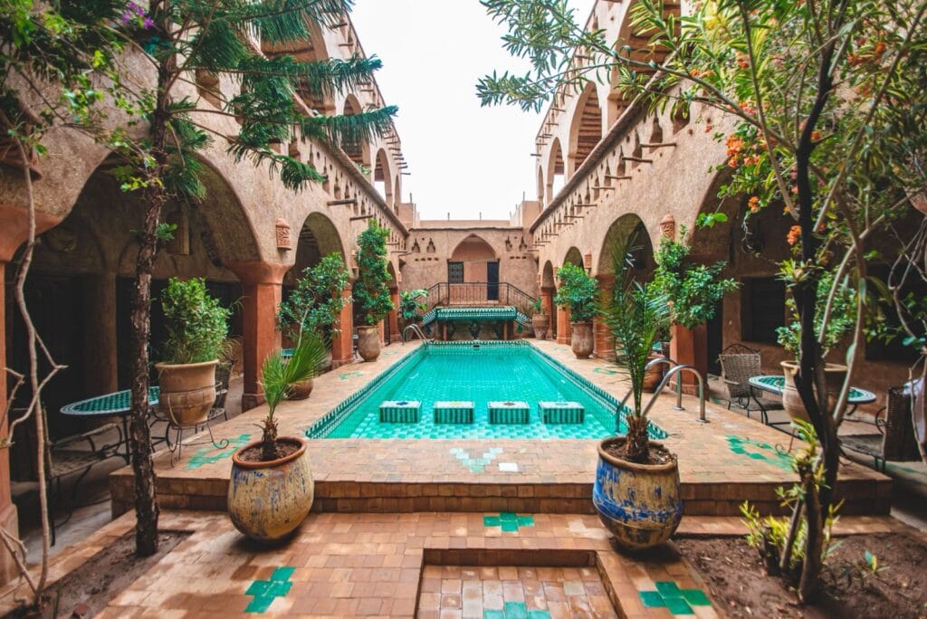 Riad in Morocco