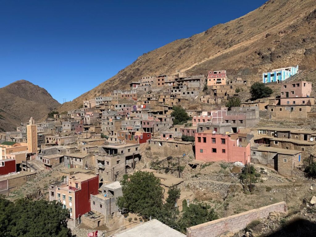 Berber village in High Atlas, Morocco