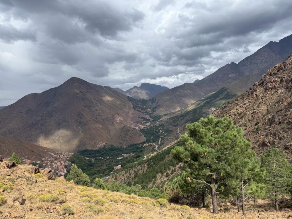 View to Imlil Valley, High Atlas Mountains, Morocco2